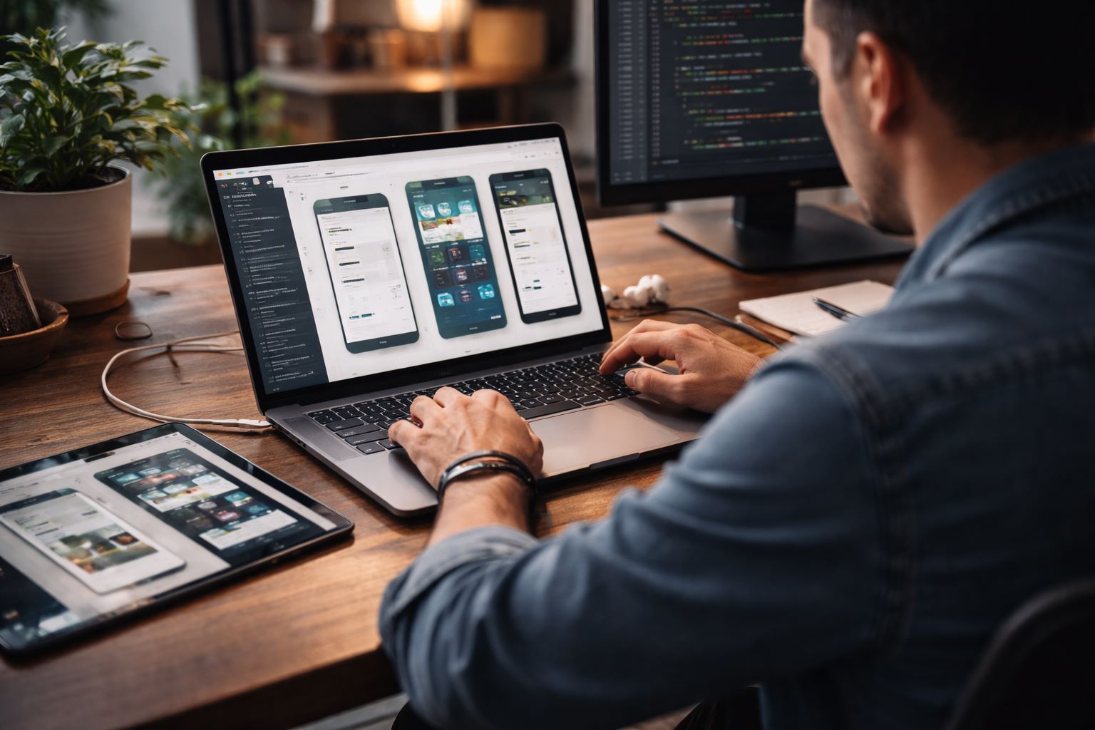 Mobile app development in action
