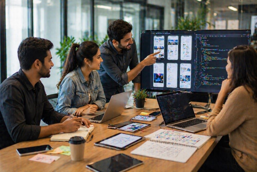 Mobile App Collaborative development