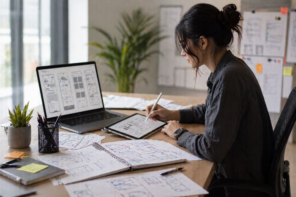 Web design Wireframe